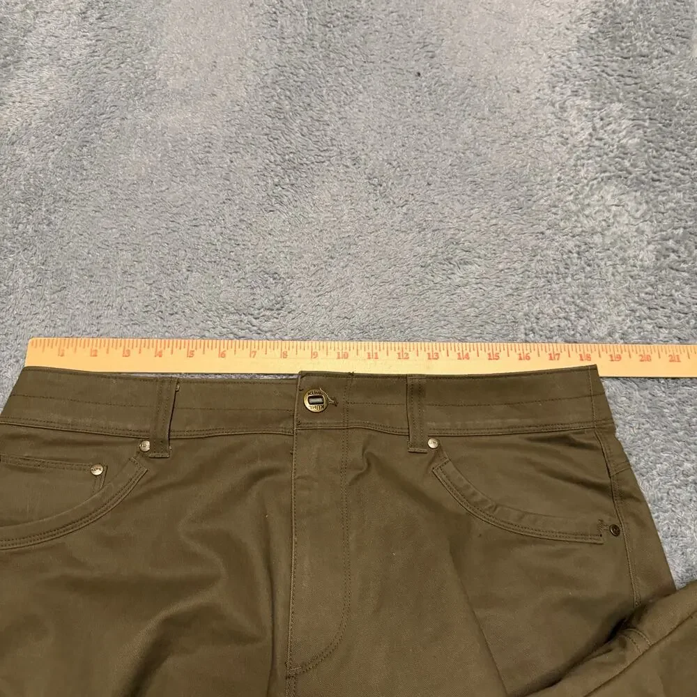 Kuhl RYDR Pants Mens 35 x32 Vintage Patina Dye Pants Brown Hiking Outdoor
